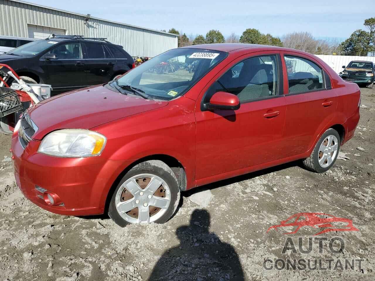 CHEVROLET AVEO 2011 - KL1TG5DE4BB183994