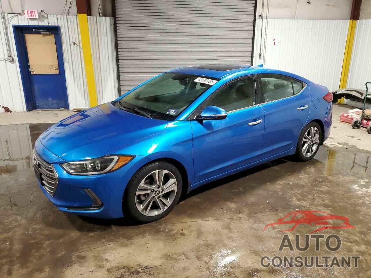 HYUNDAI ELANTRA 2017 - KMHD84LFXHU262254
