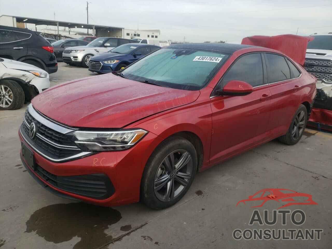 VOLKSWAGEN JETTA 2022 - 3VW7M7BU3NM011586