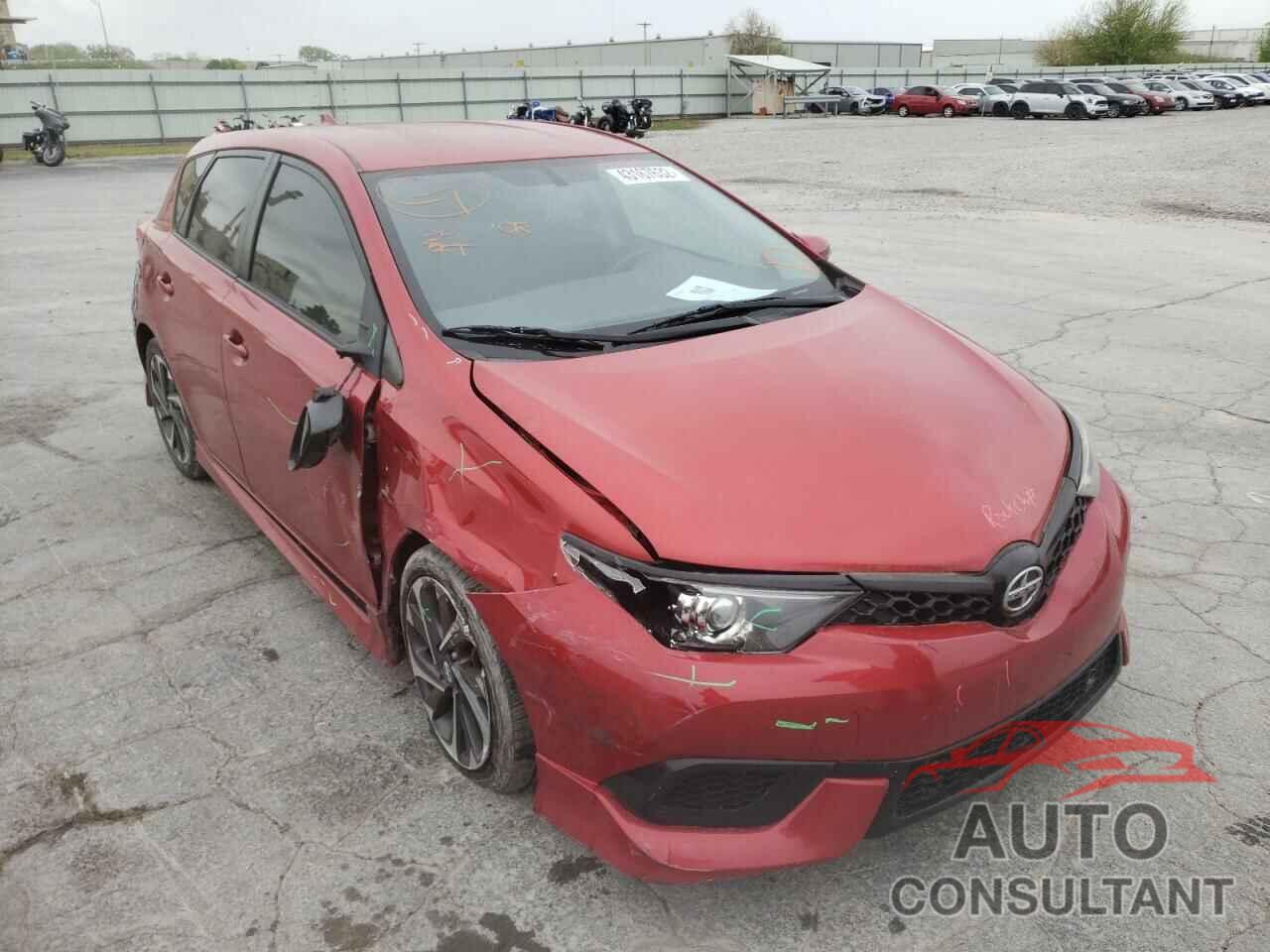 TOYOTA SCION 2016 - JTNKARJE2GJ506515