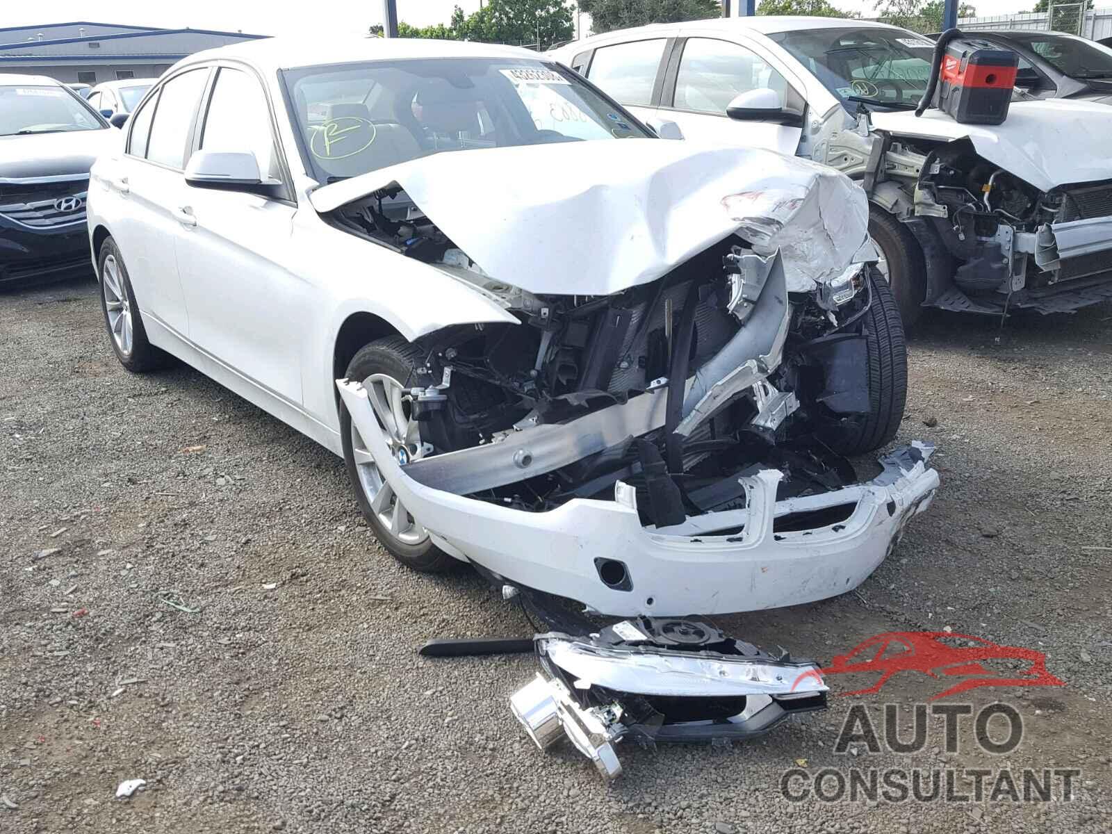 BMW 3 SERIES 2017 - WBA8E1G56HNU13791