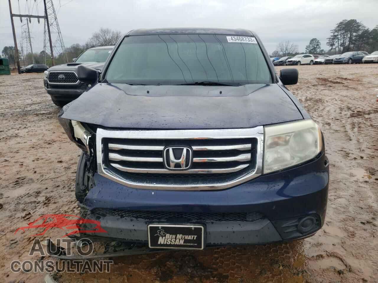 HONDA PILOT 2015 - 5FNYF4H20FB001352