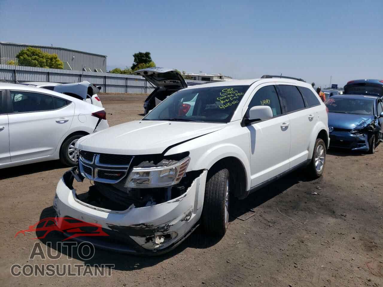DODGE JOURNEY 2015 - 3C4PDCBG7FT742583