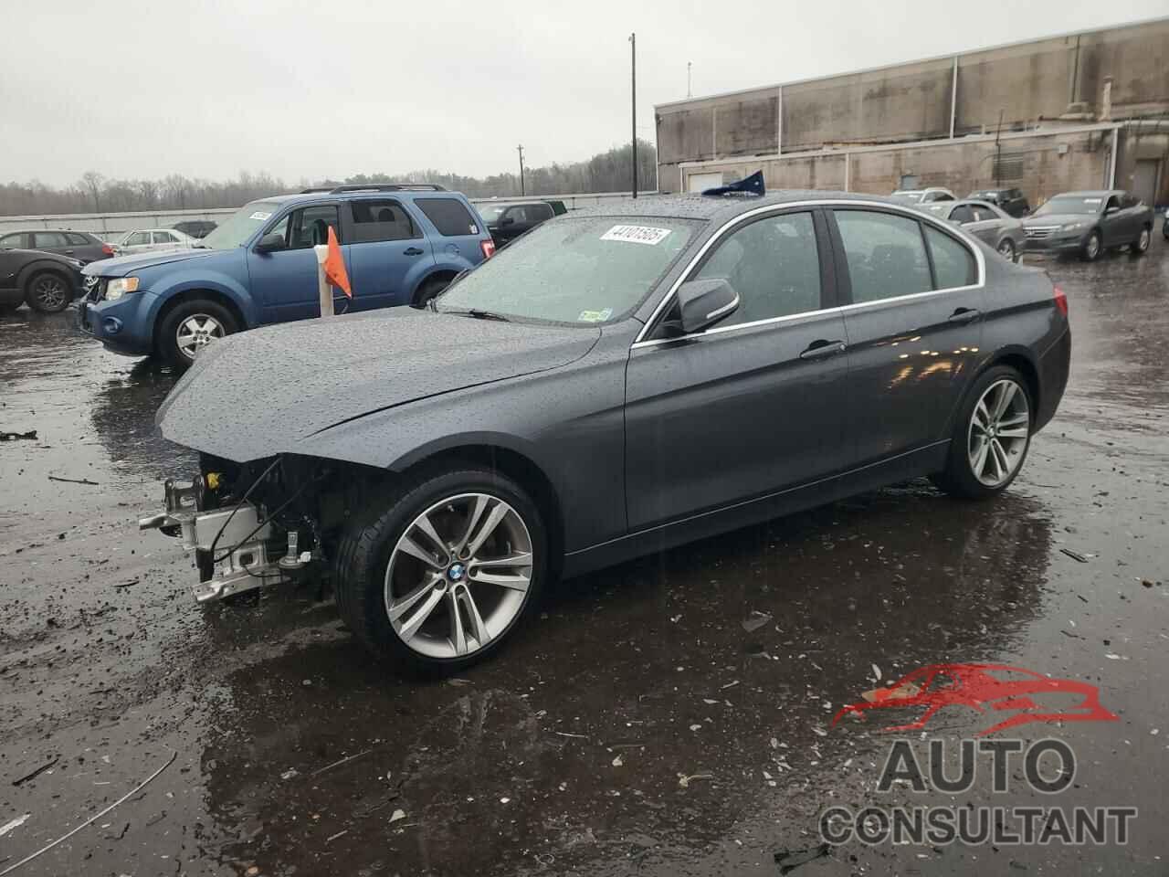 BMW 3 SERIES 2017 - WBA8D9G57HNU58417