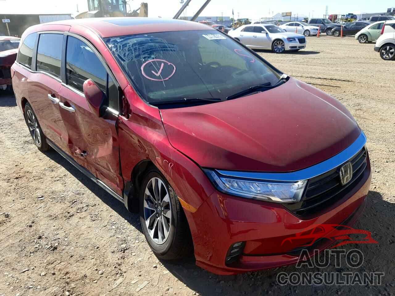 HONDA ODYSSEY 2022 - 5FNRL6H71NB044049