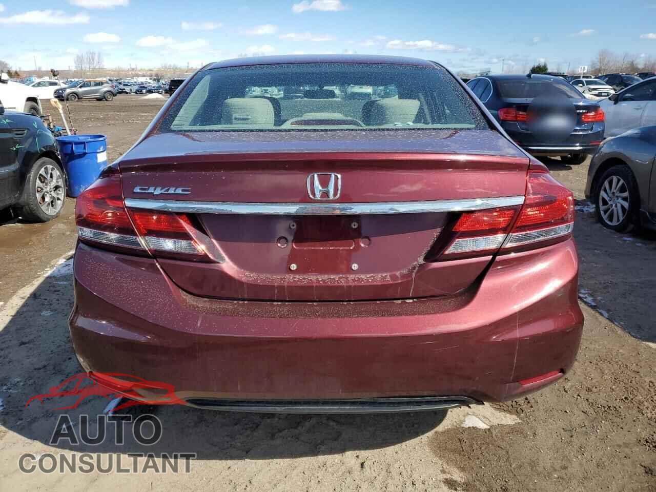 HONDA CIVIC 2013 - 2HGFB2F46DH017432