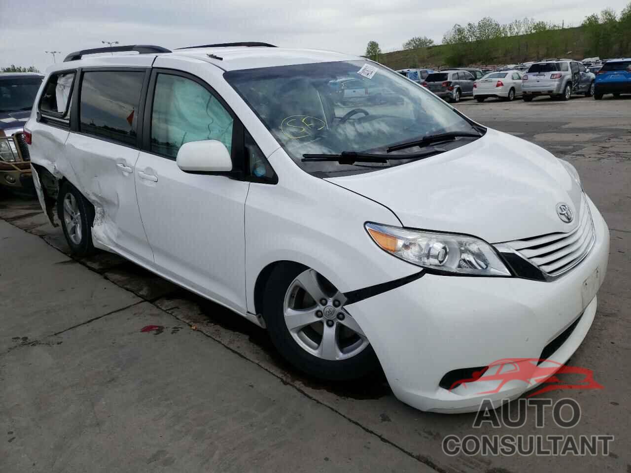 TOYOTA SIENNA 2017 - 5TDKZ3DC1HS826238