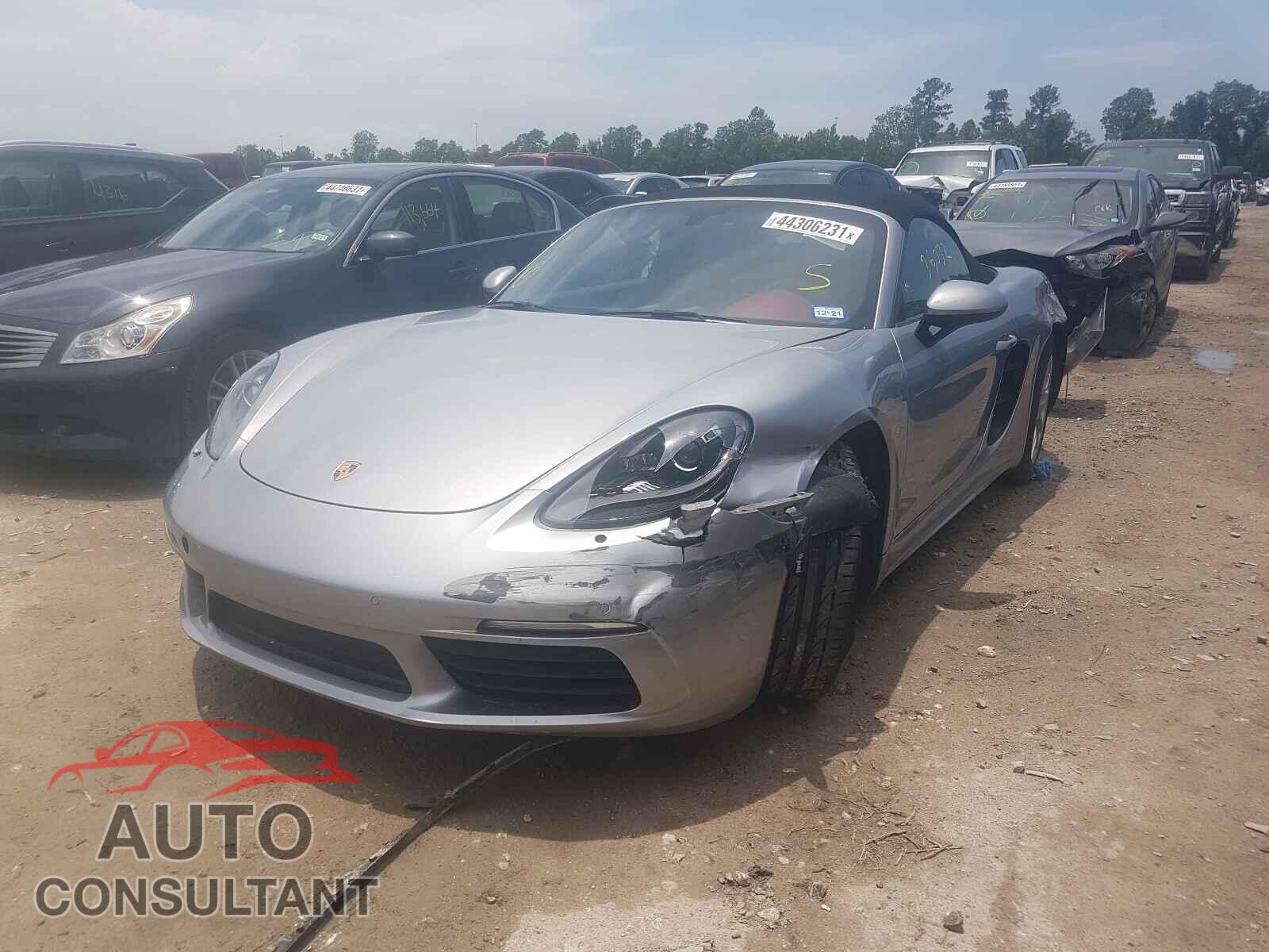 PORSCHE BOXSTER 2017 - WP0CA2A8XHS222054