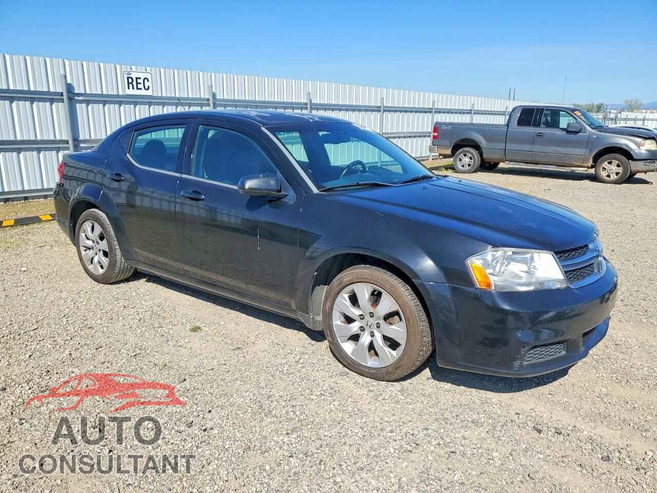 DODGE AVENGER 2012 - 1C3CDZCB6CN206812