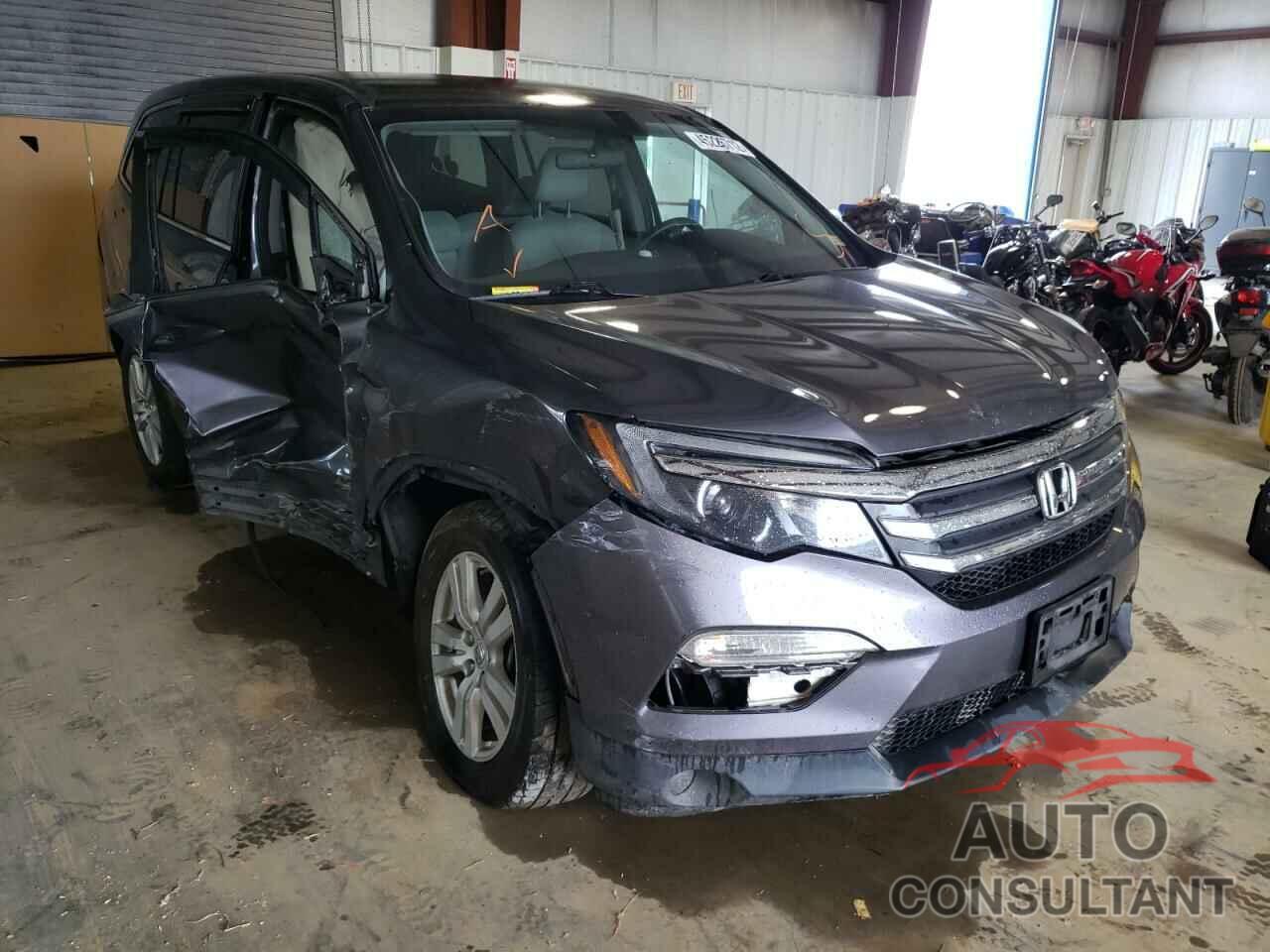 HONDA PILOT 2017 - 5FNYF6H12HB029501