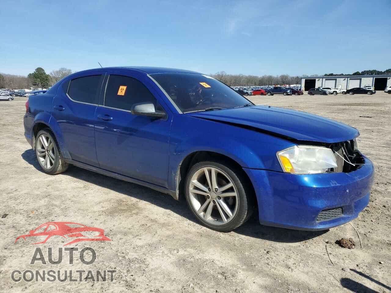 DODGE AVENGER 2013 - 1C3CDZAG4DN587382
