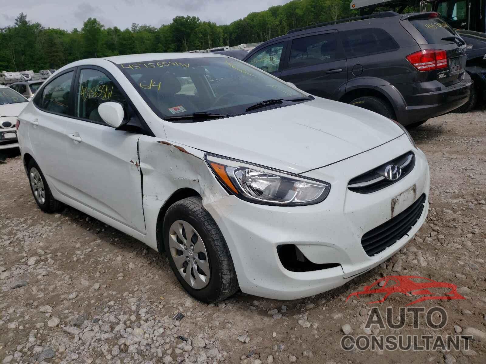 HYUNDAI ACCENT 2016 - KMHCT4AE8GU959084