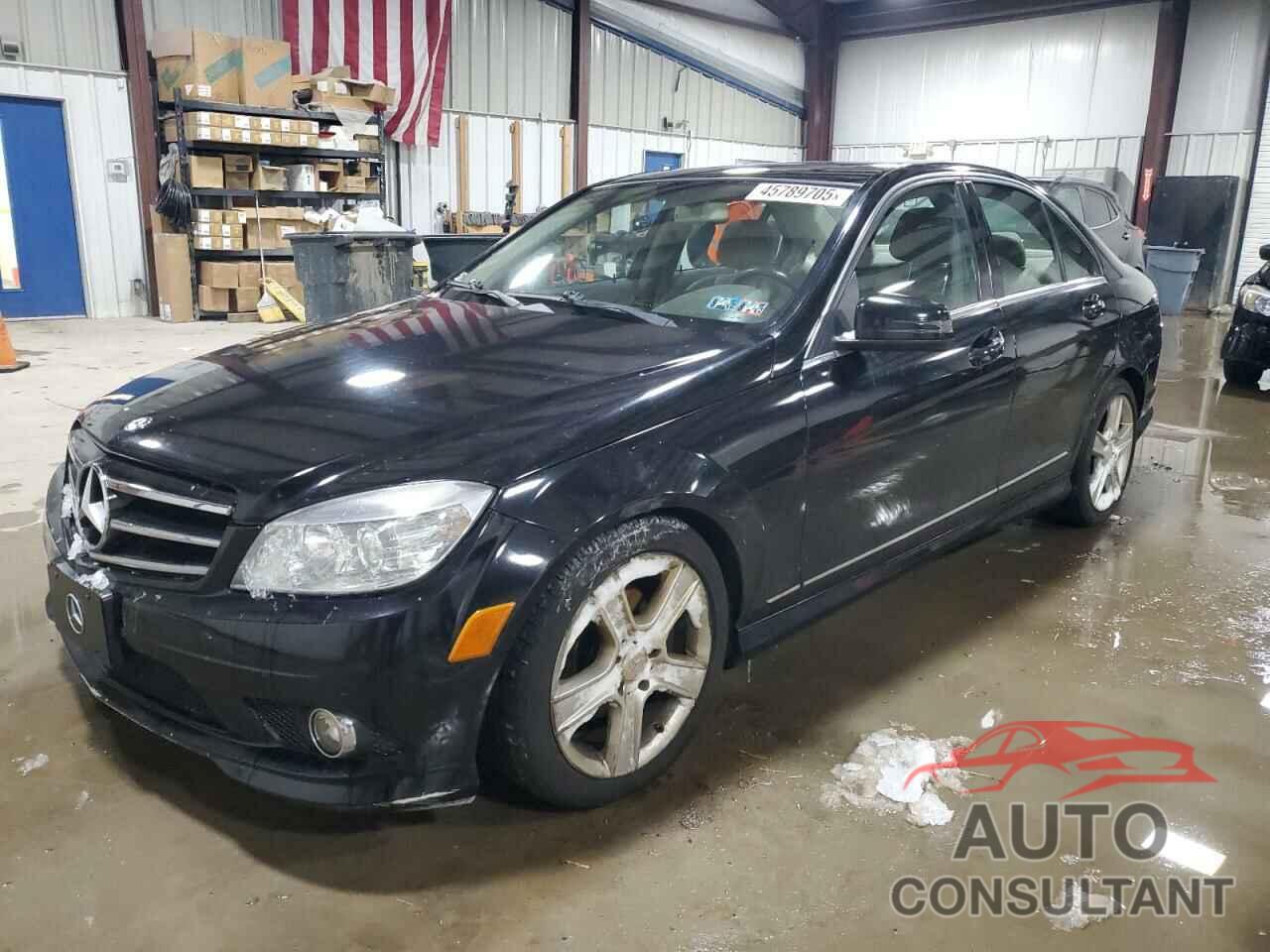 MERCEDES-BENZ C-CLASS 2010 - WDDGF8BB9AR106203