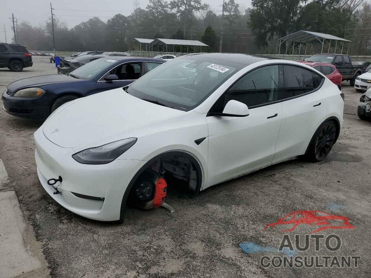 TESLA MODEL Y 2022 - 7SAYGDEF8NF454589