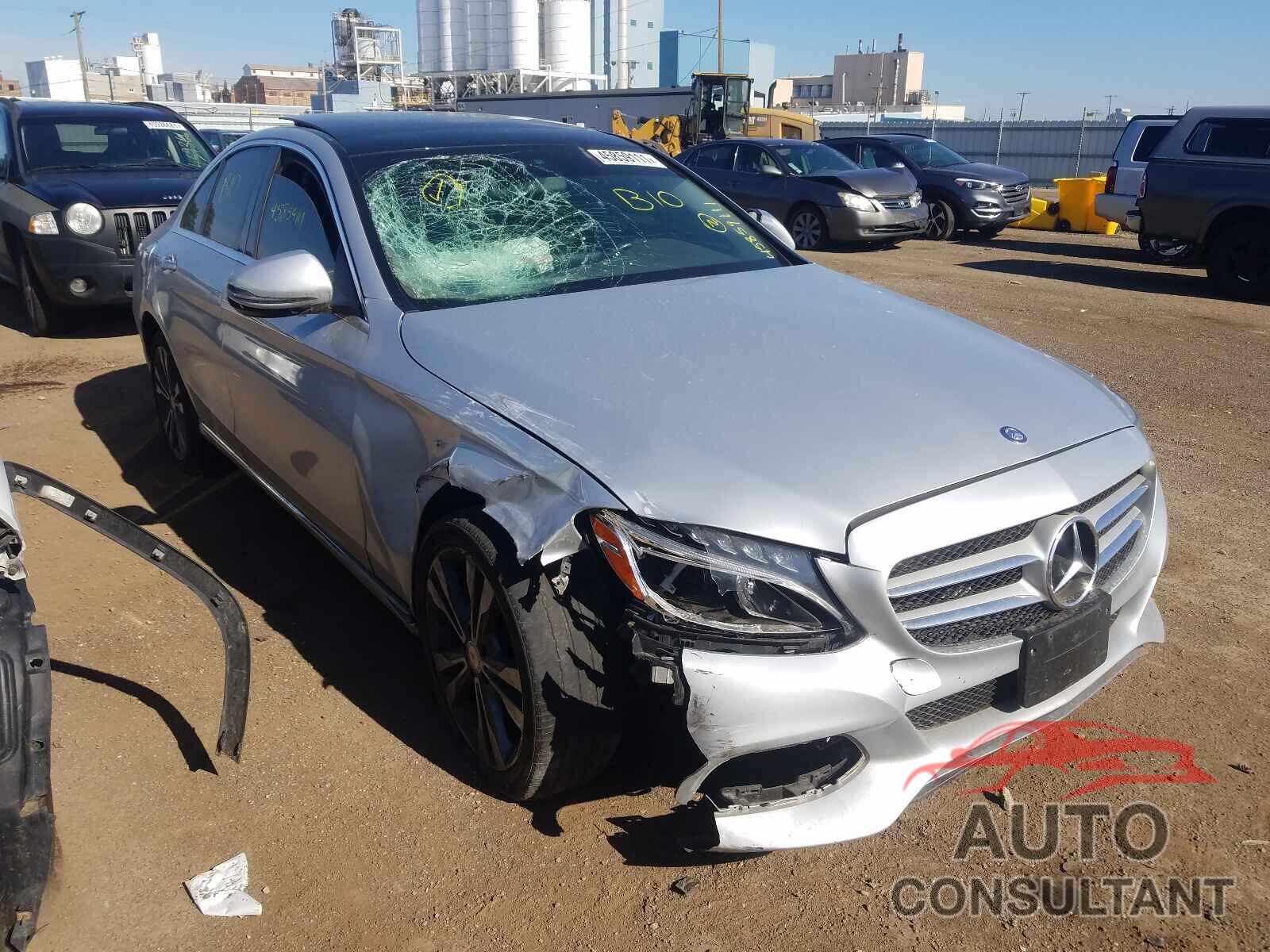 MERCEDES-BENZ C-CLASS 2017 - 55SWF4KB5HU182675