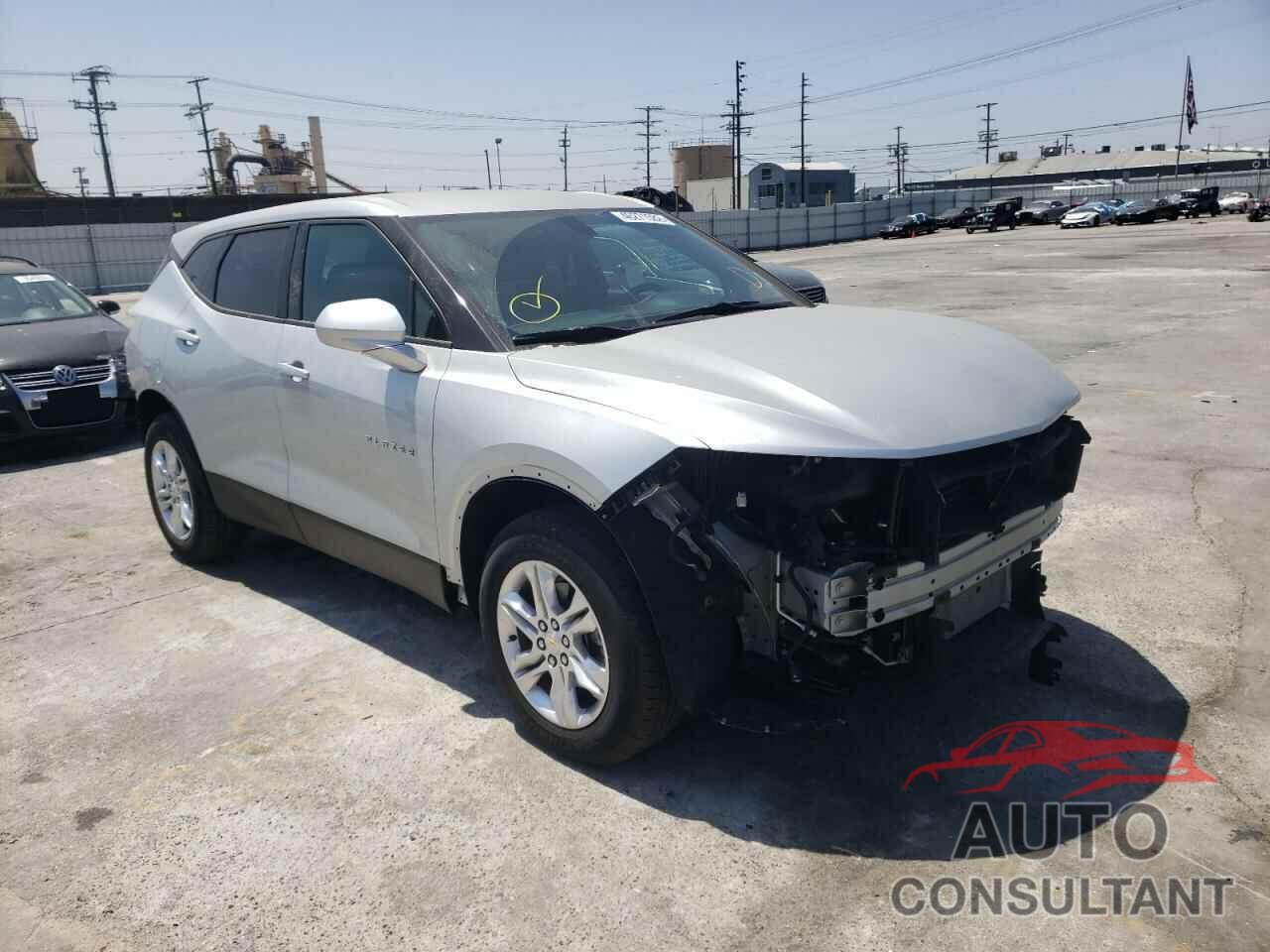 CHEVROLET BLAZER 2021 - 3GNKBBRAXMS585377