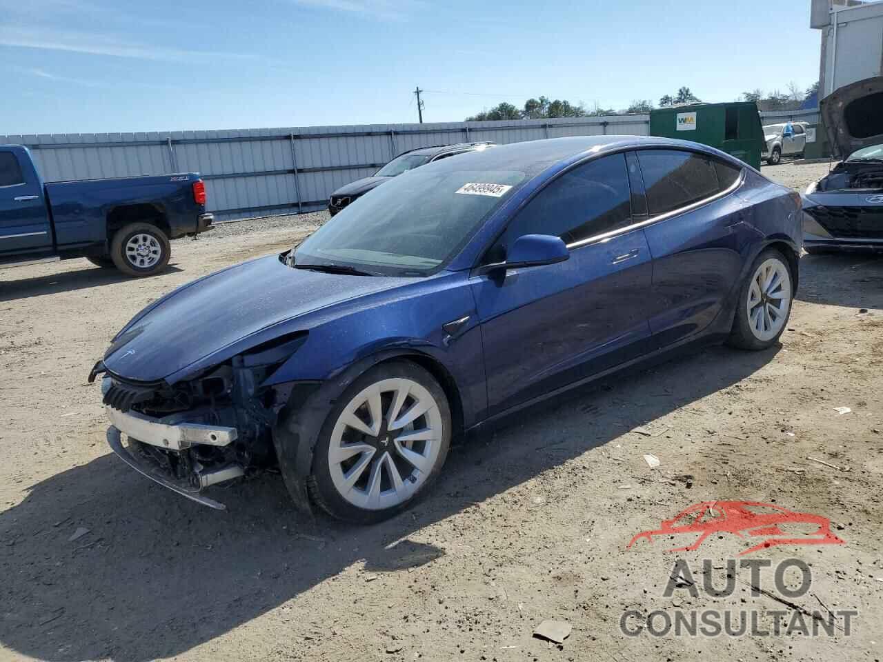 TESLA MODEL 3 2022 - 5YJ3E1EB9NF185625