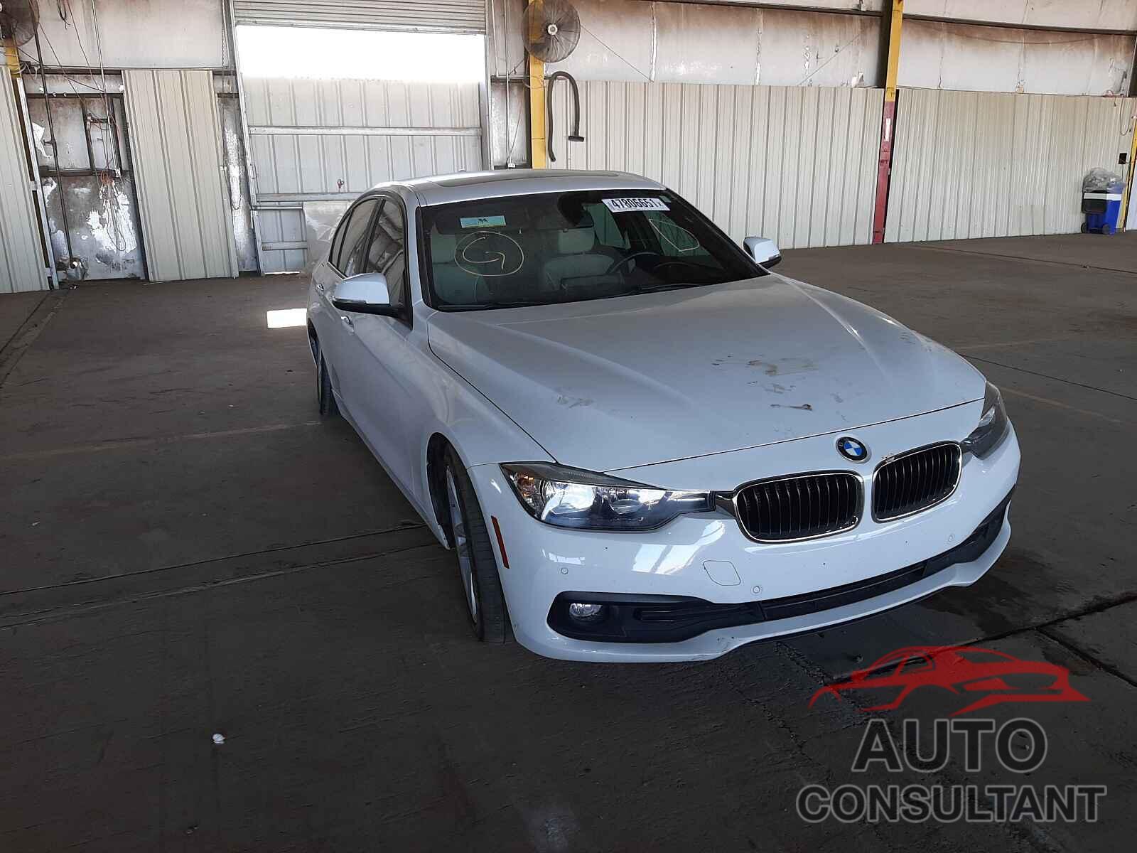 BMW 3 SERIES 2017 - WBA8E1G51HNU14346
