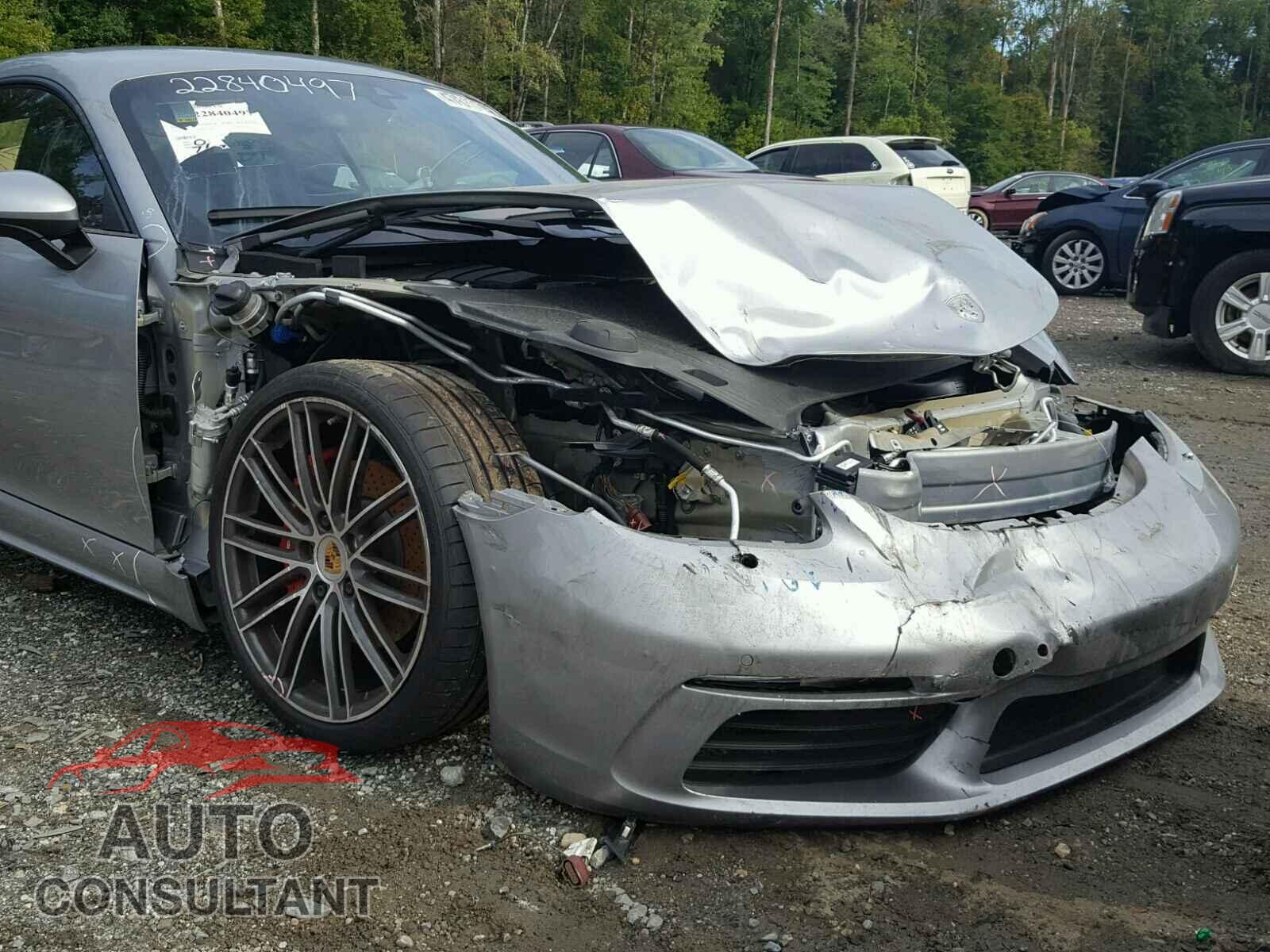 PORSCHE CAYMAN 2017 - WP0AB2A84HS285526