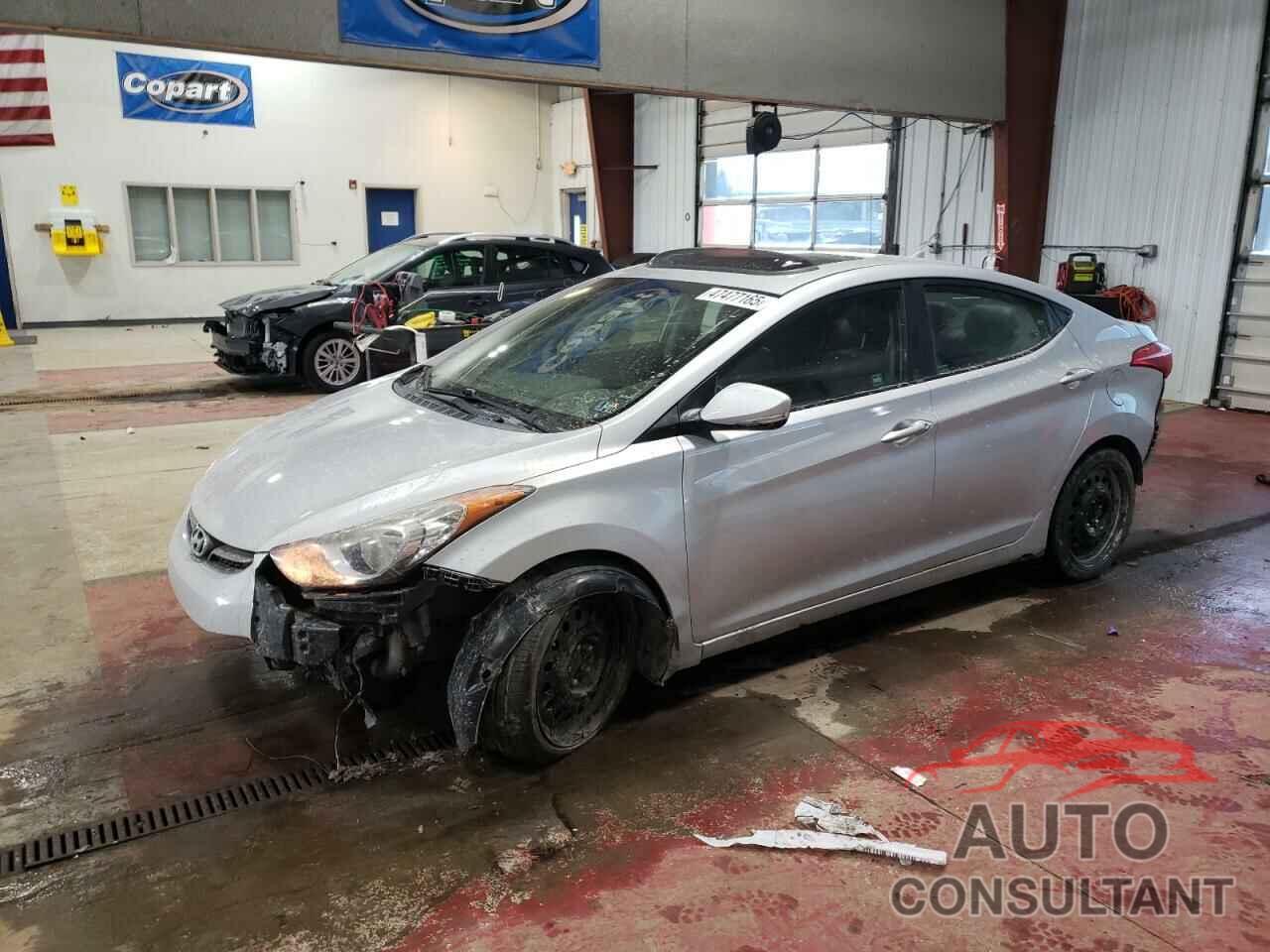 HYUNDAI ELANTRA 2012 - KMHDH4AE9CU360520