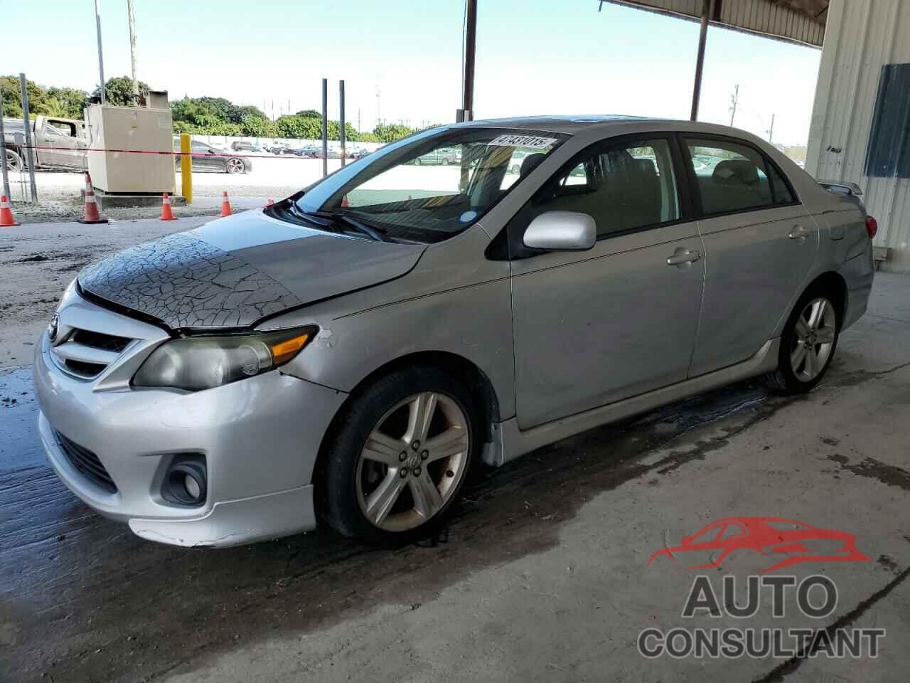 TOYOTA COROLLA 2013 - 5YFBU4EE7DP087657