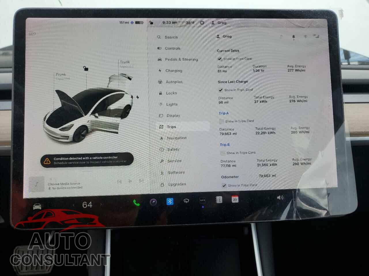 TESLA MODEL 3 2018 - 5YJ3E1EB9JF066712