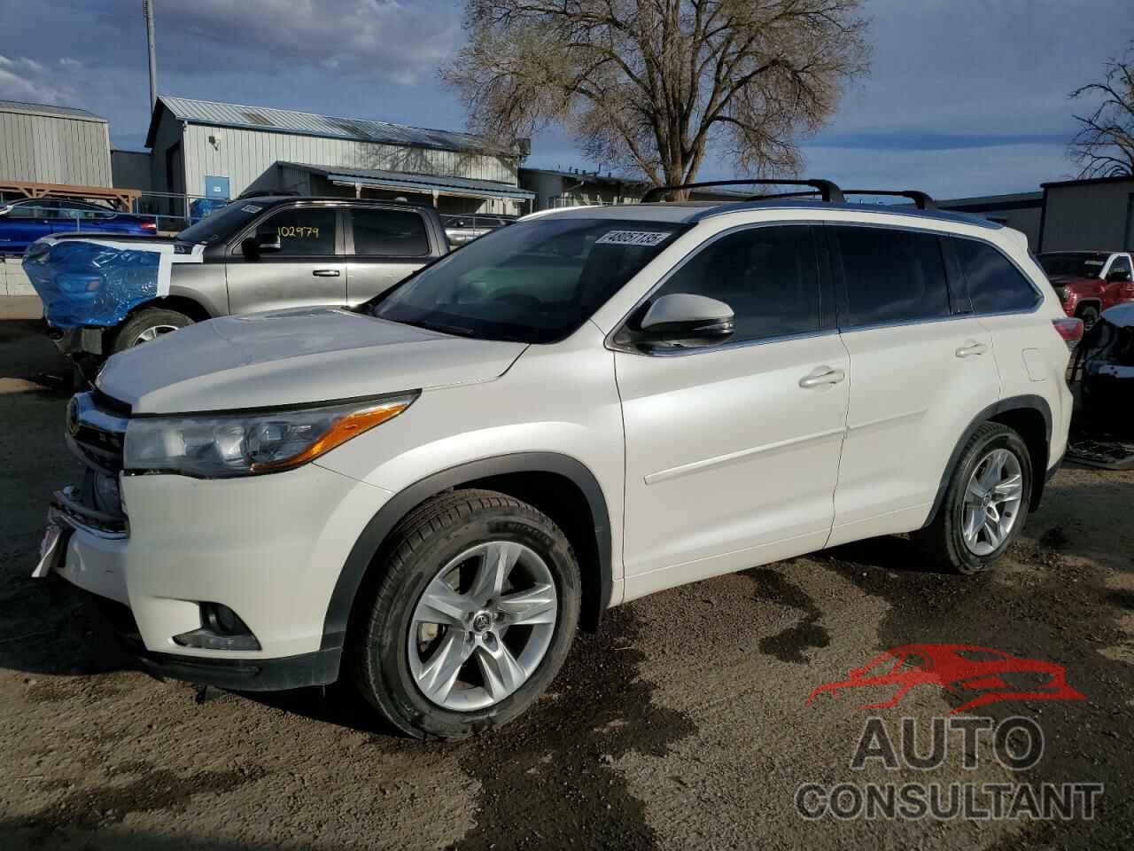 TOYOTA HIGHLANDER 2016 - 5TDDKRFH7GS296980