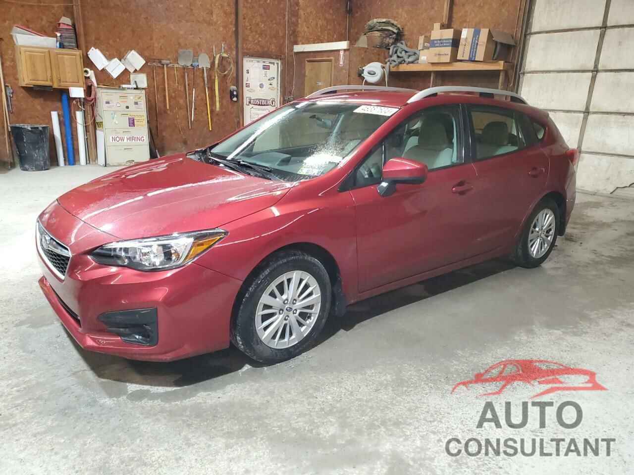 SUBARU IMPREZA 2018 - 4S3GTAB63J3710541