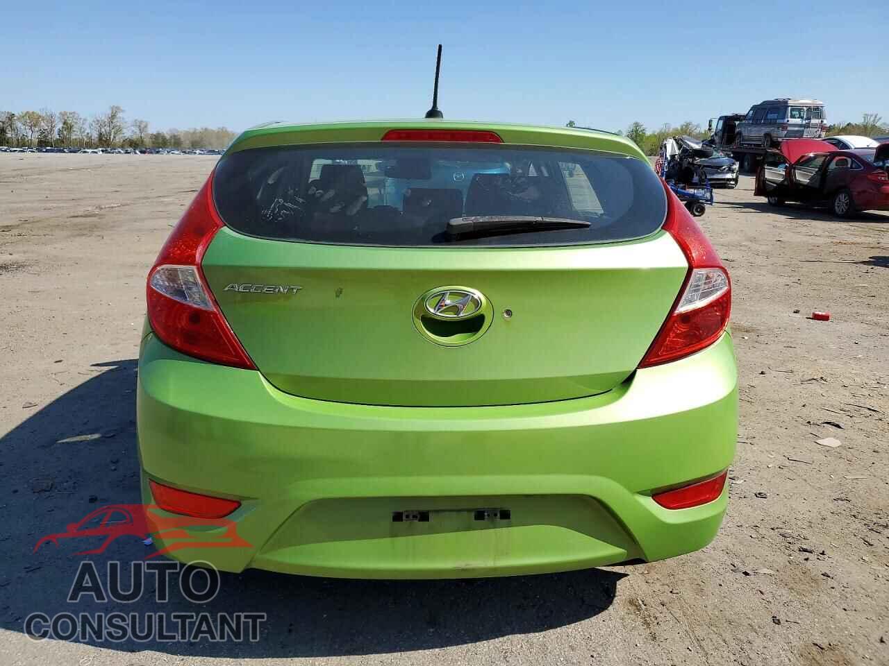 HYUNDAI ACCENT 2012 - KMHCT5AE9CU034183