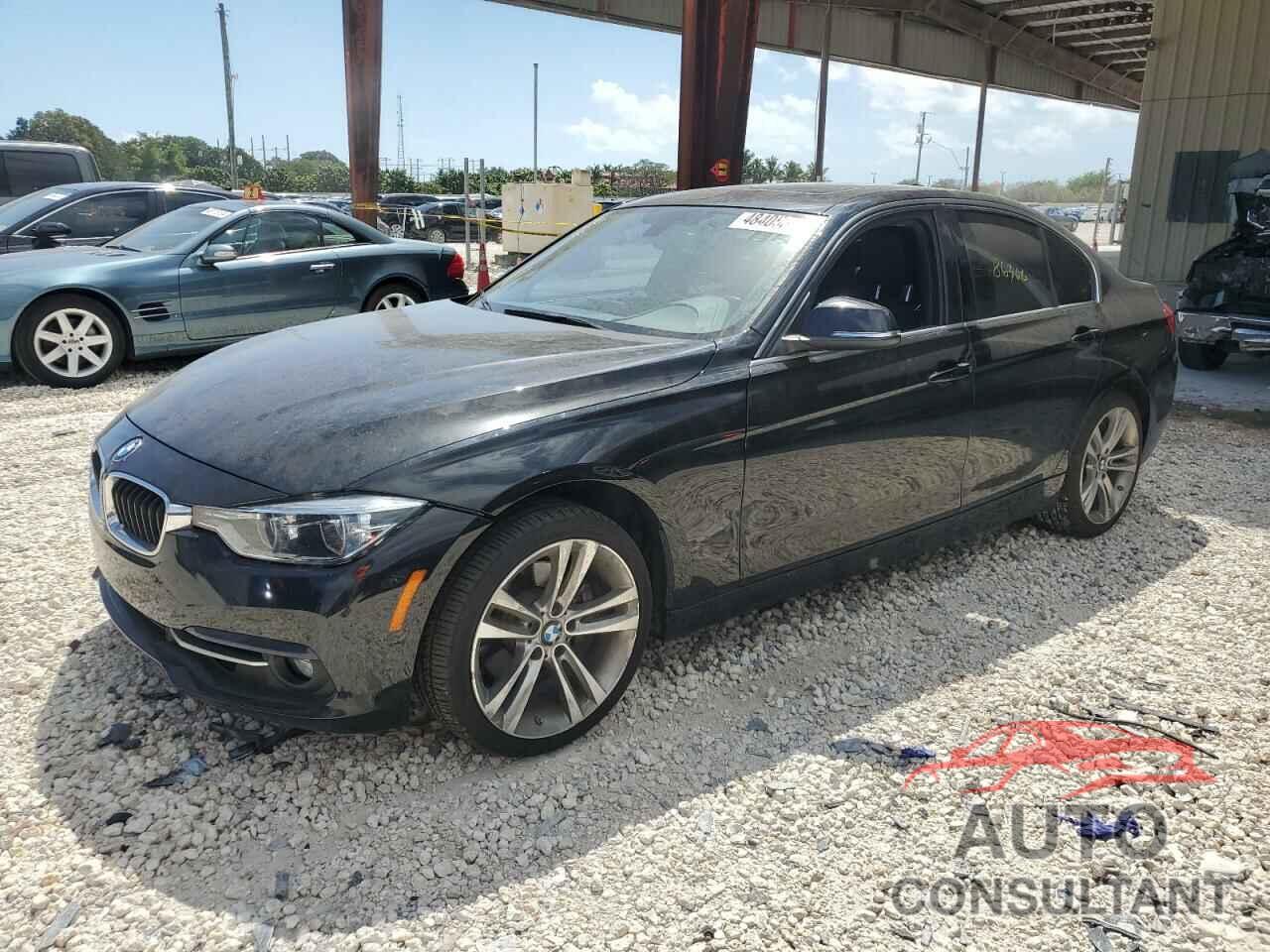 BMW 3 SERIES 2018 - WBA8B9G56JNU57772