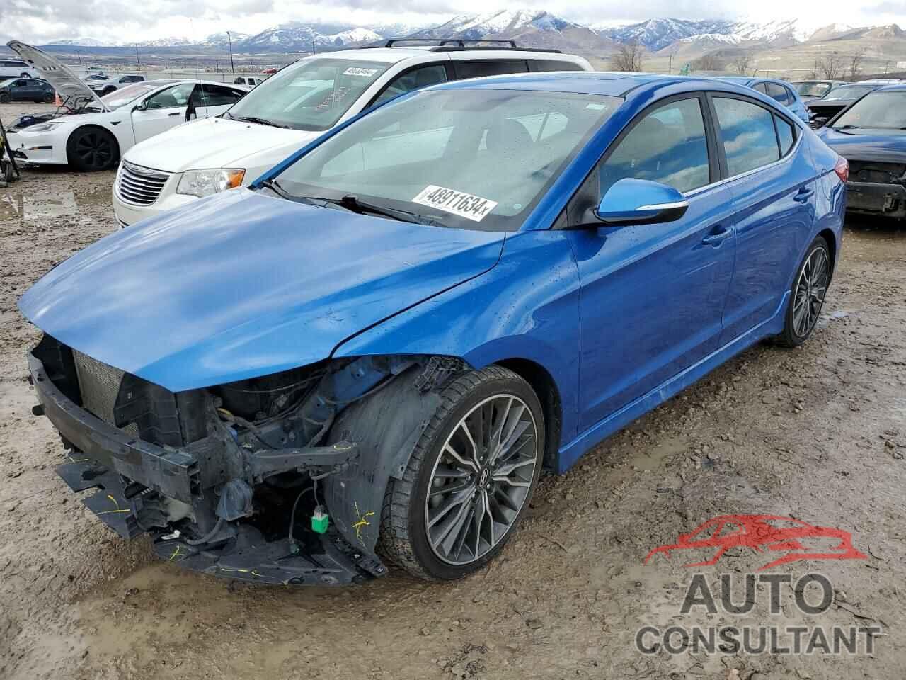 HYUNDAI ELANTRA 2018 - KMHD04LB2JU608923