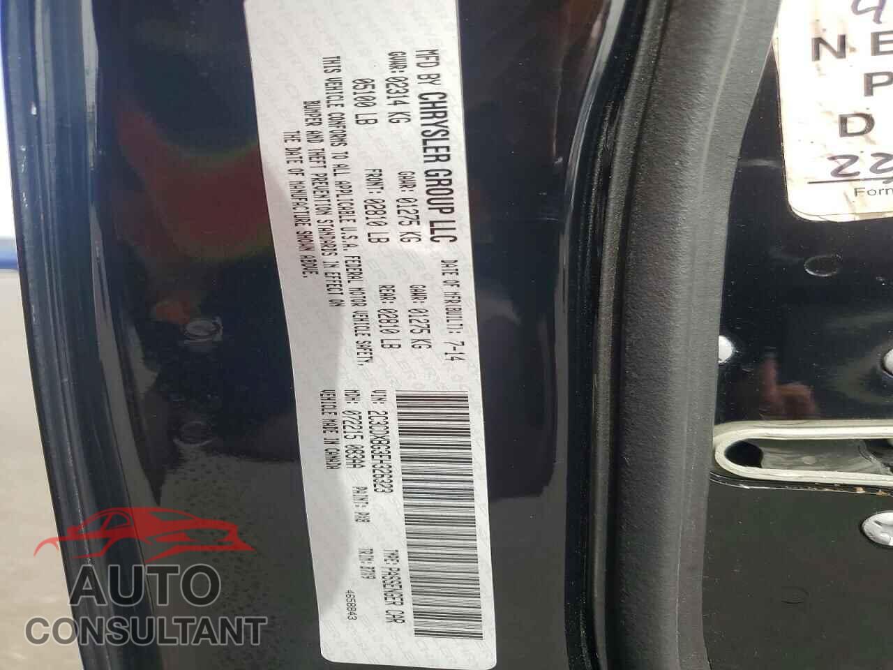 DODGE CHARGER 2014 - 2C3CDXBG3EH326323