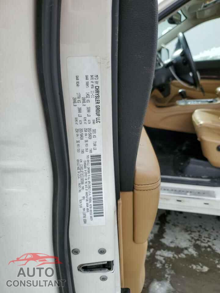DODGE DURANGO 2012 - 1C4SDJET2CC192580