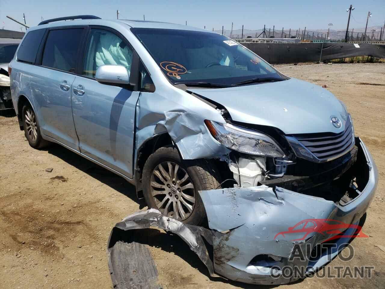 TOYOTA SIENNA 2017 - 5TDYZ3DC6HS847709