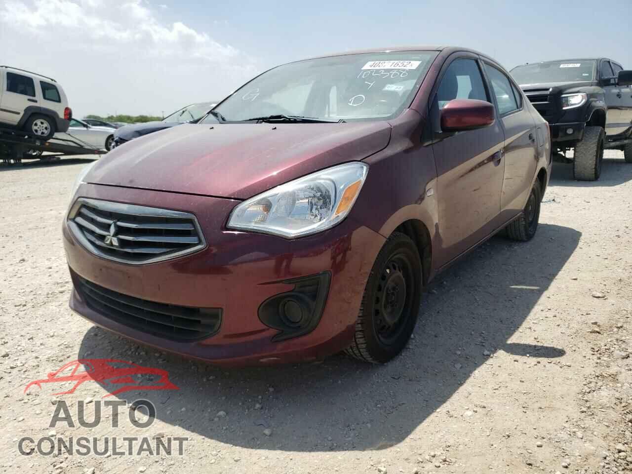 MITSUBISHI MIRAGE 2017 - ML32F3FJ8HHF16909