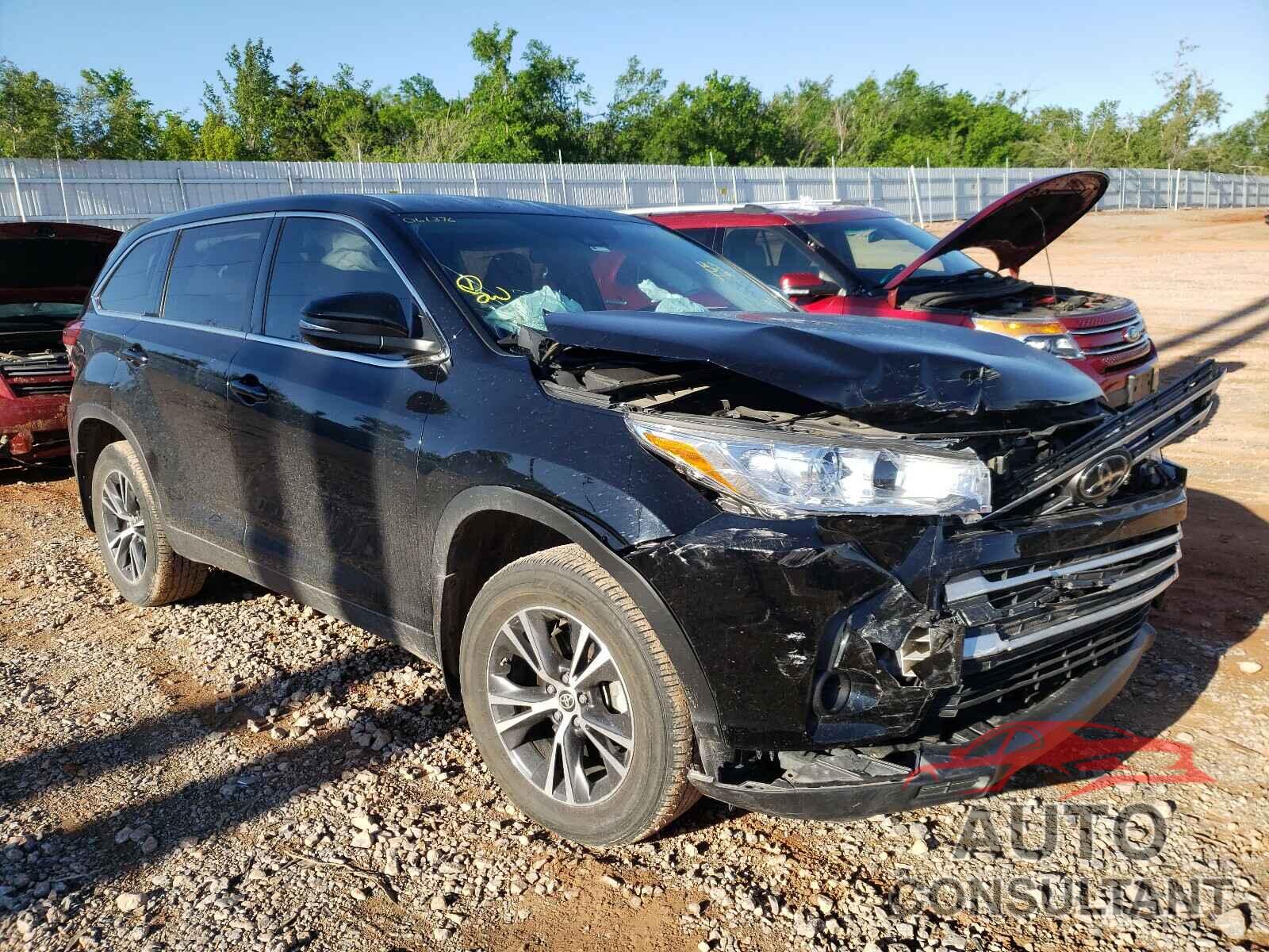 TOYOTA HIGHLANDER 2019 - 5TDZARFHXKS061376
