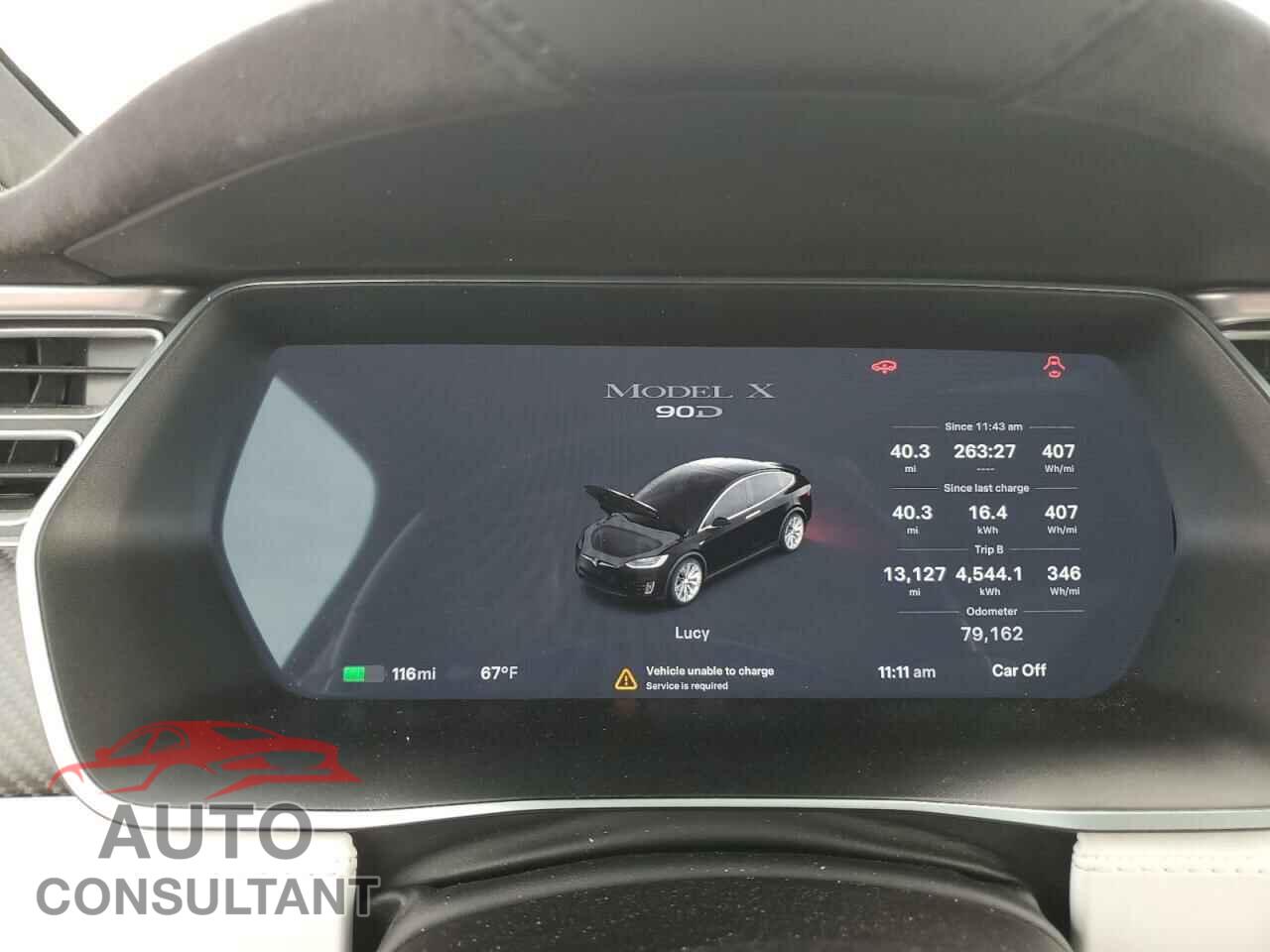 TESLA MODEL X 2017 - 5YJXCDE2XHF049162