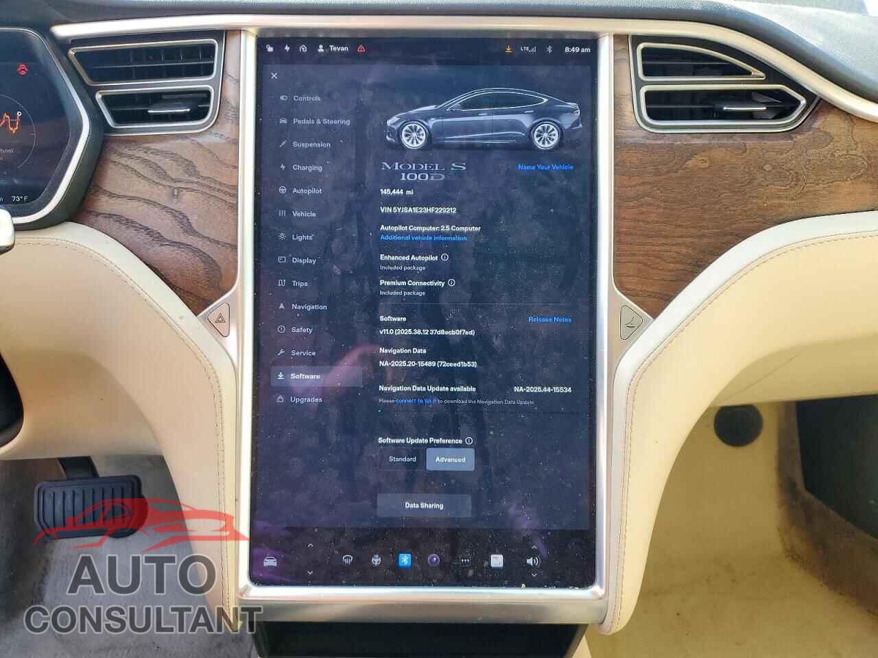 TESLA MODEL S 2017 - 5YJSA1E23HF229212