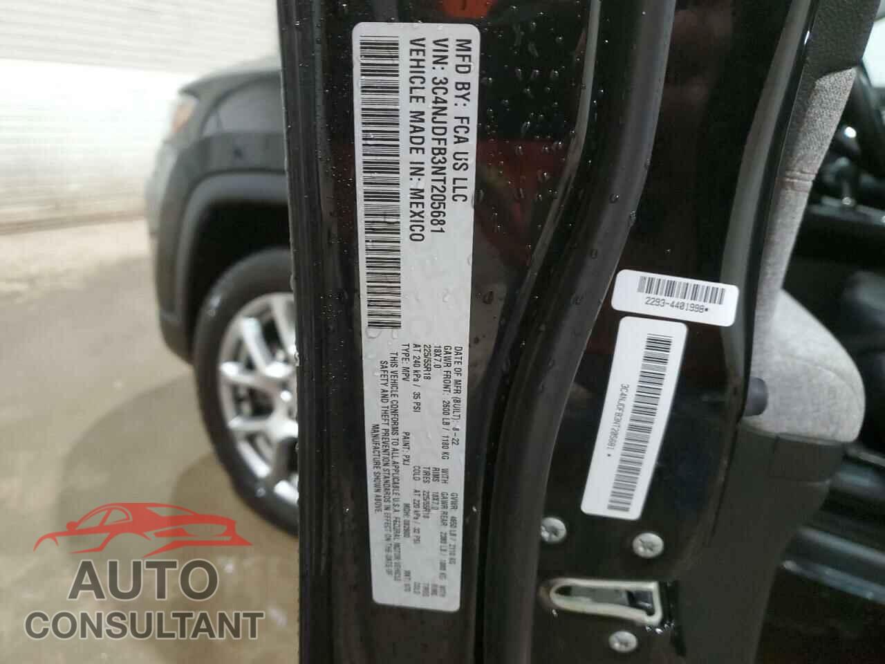 JEEP COMPASS 2022 - 3C4NJDFB3NT205681
