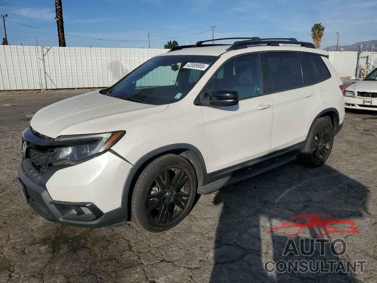 HONDA PASSPORT 2019 - 5FNYF8H22KB016128