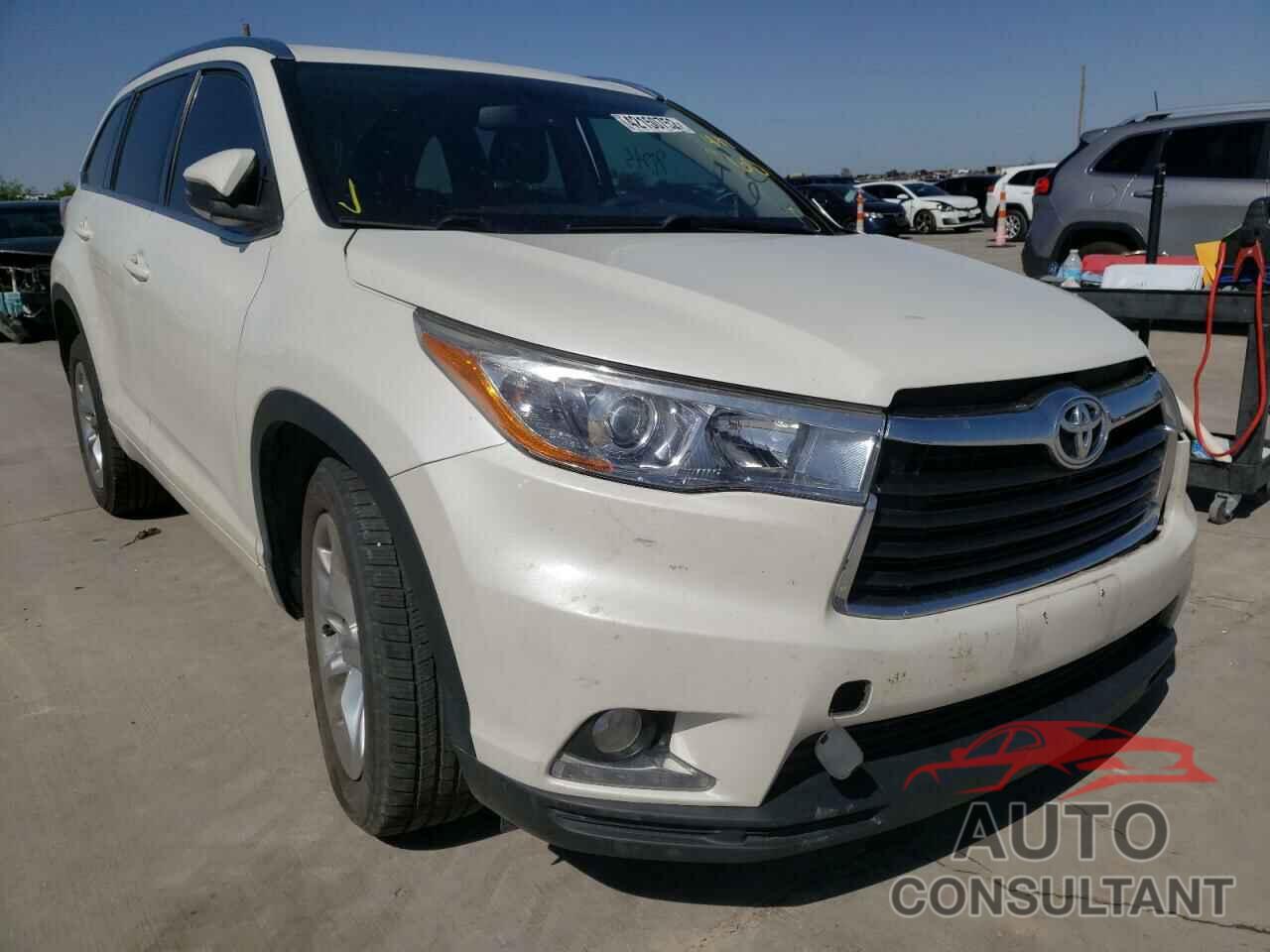 TOYOTA HIGHLANDER 2016 - 5TDYKRFH3GS184968