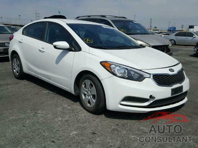 KIA FORTE 2016 - KNAFK4A61G5616766