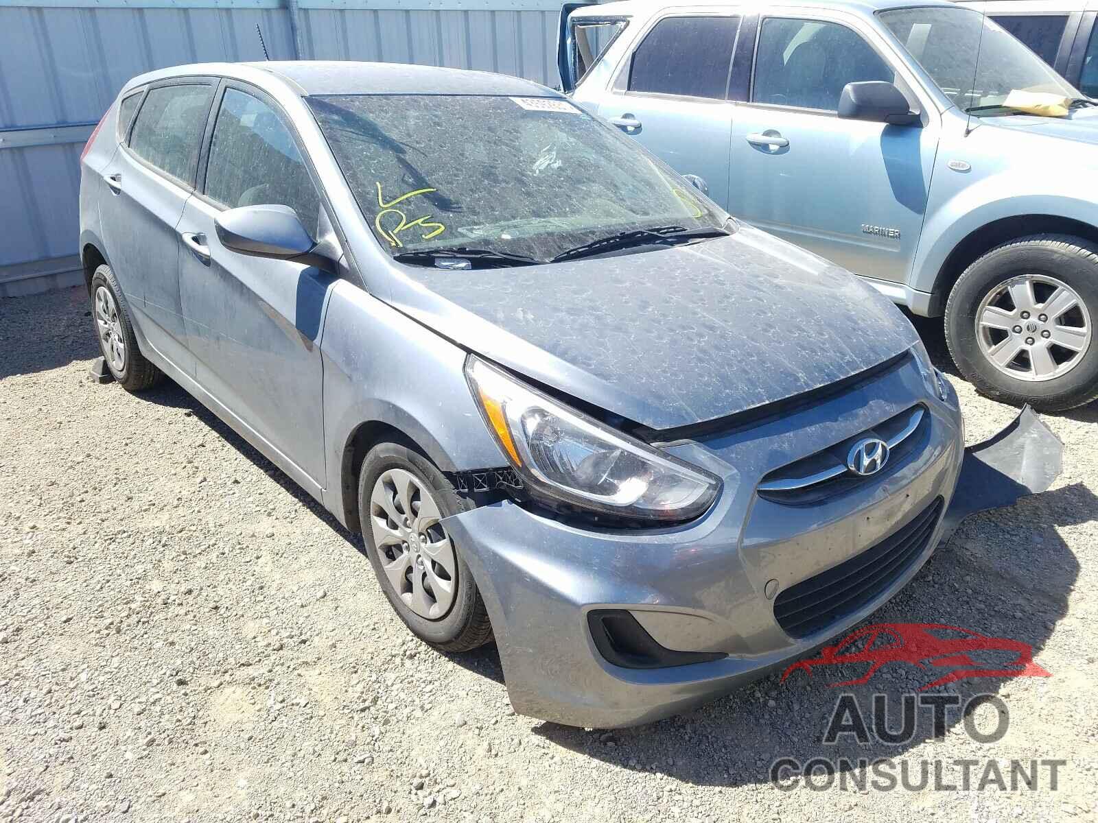 HYUNDAI ACCENT 2017 - KMHCT5AEXHU362803
