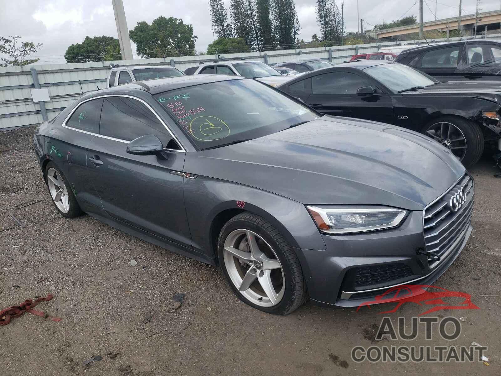 AUDI A5 2019 - WAUSNAF59KA061439