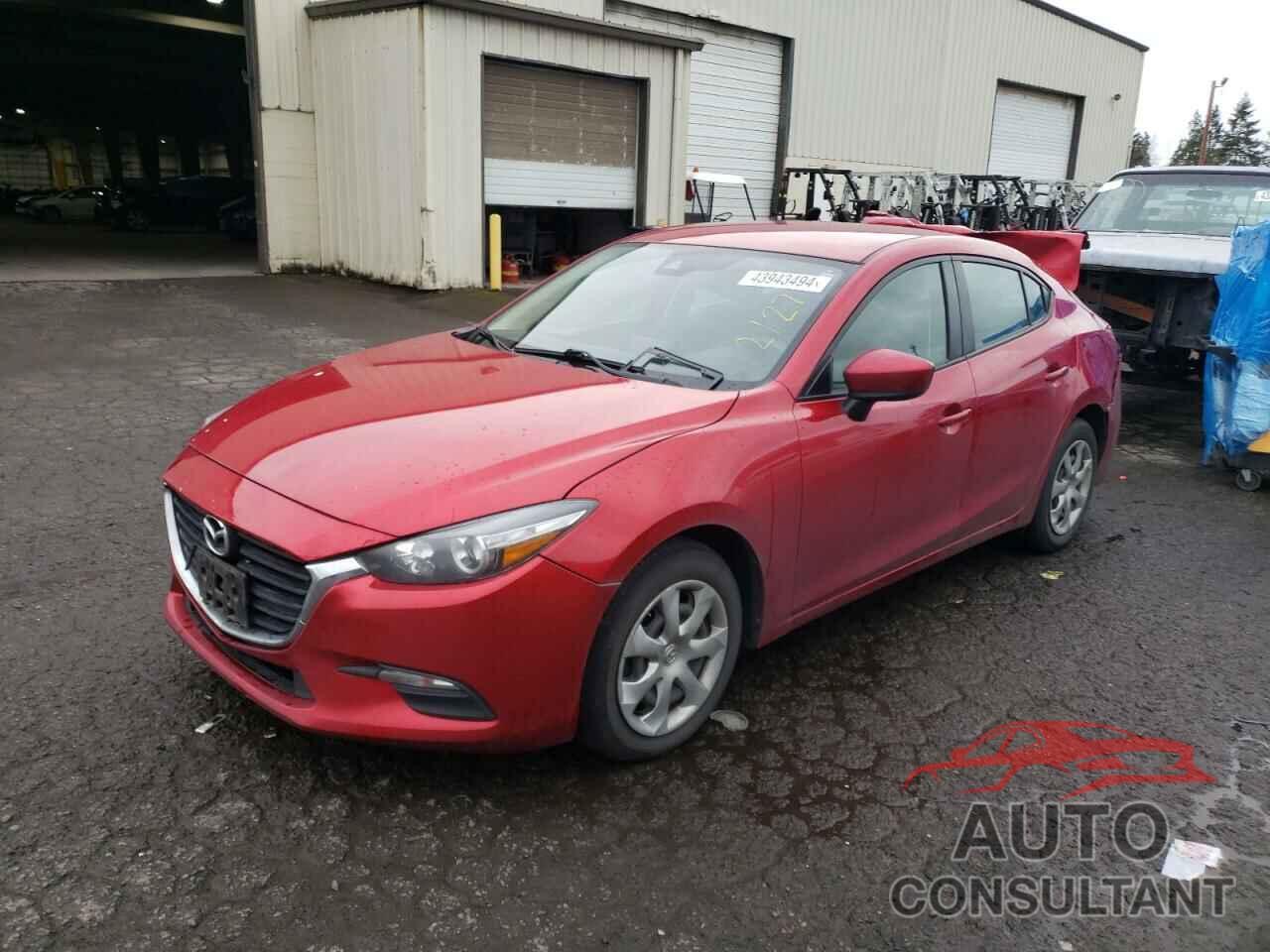 MAZDA 3 2018 - 3MZBN1U7XJM176010