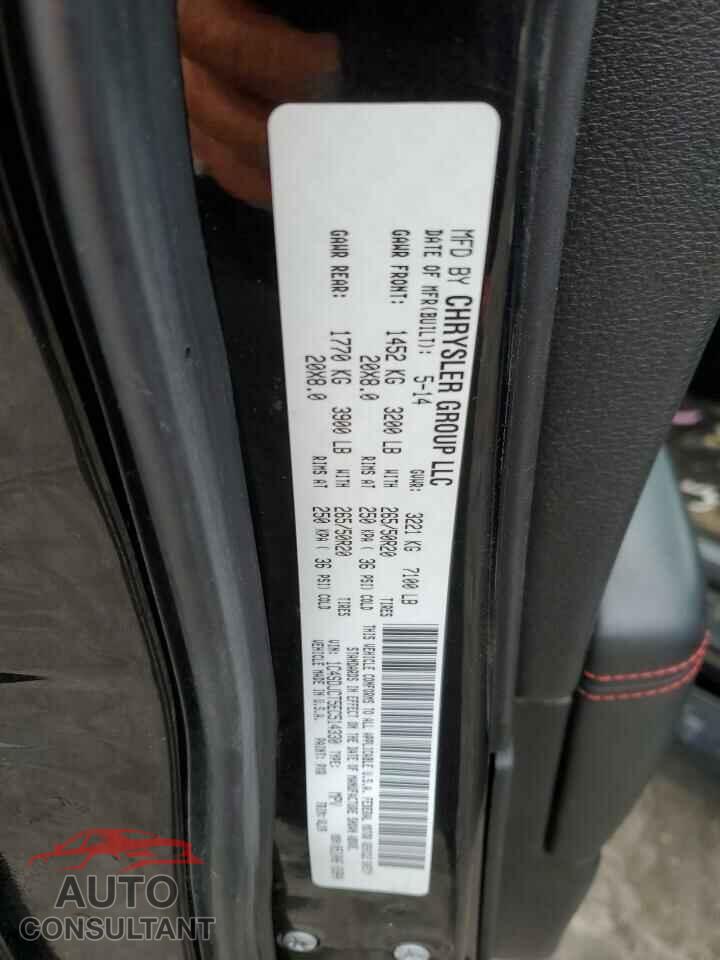 DODGE DURANGO 2014 - 1C4SDJCT5EC514330