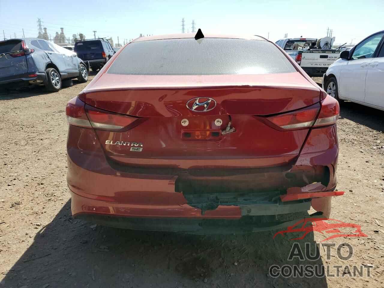 HYUNDAI ELANTRA 2017 - KMHD74LF7HU092728