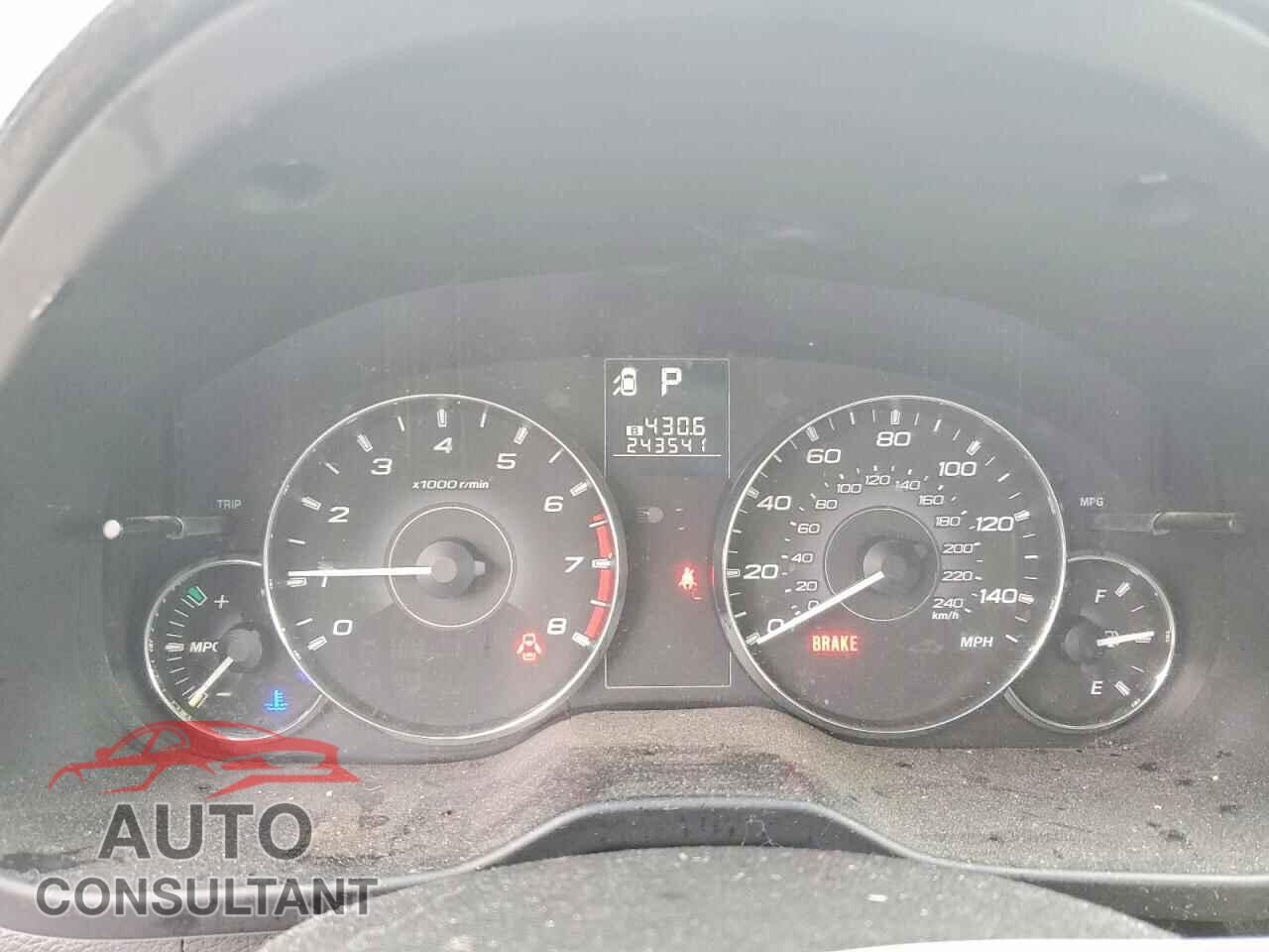 SUBARU OUTBACK 2011 - 4S4BRBCC1B3360231