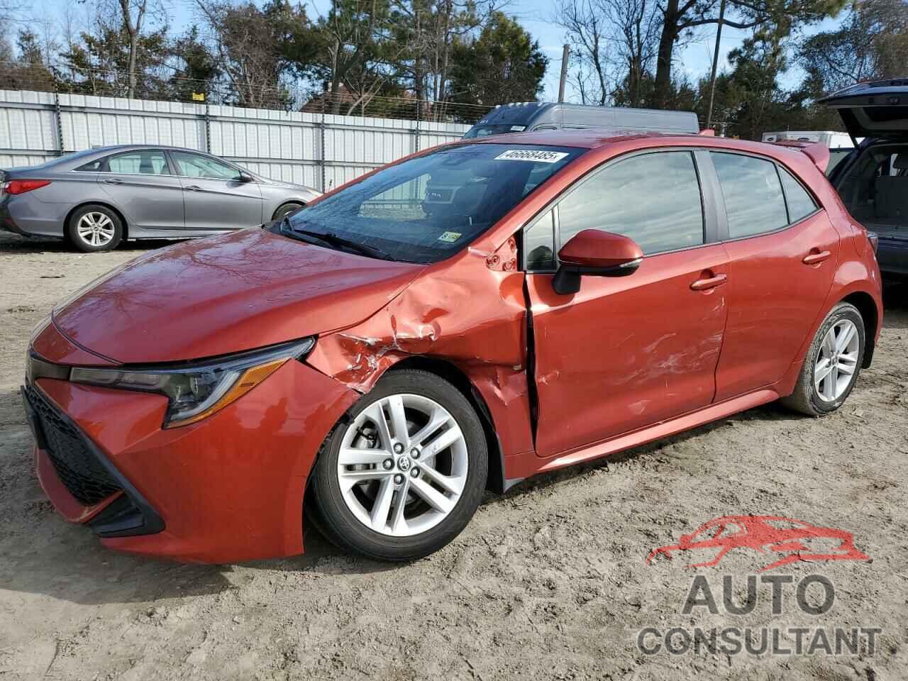 TOYOTA COROLLA 2019 - JTNK4RBE4K3063397