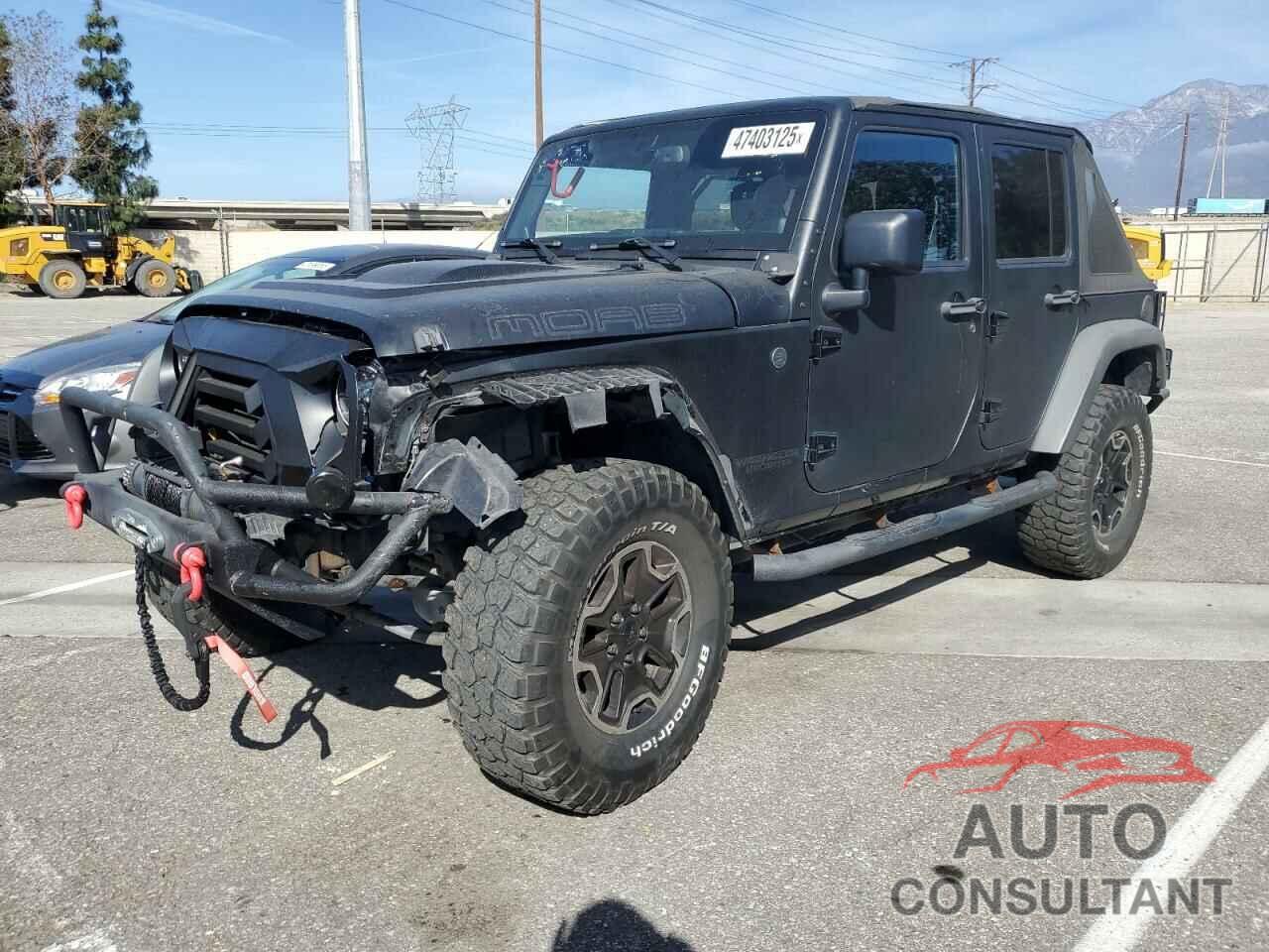 JEEP WRANGLER 2013 - 1C4HJWEGXDL564610